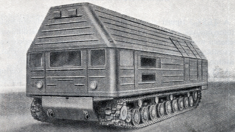 Illustration for article titled Nuclear-Powered Vehicle Concepts from the Mid-20th Century